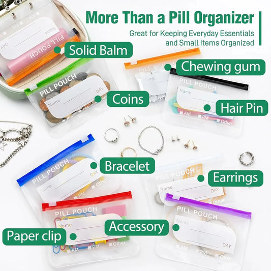 7-Day Waterproof Pill Organizer