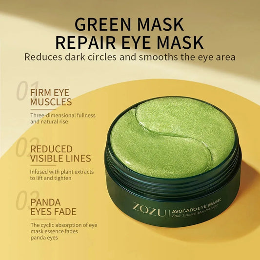 Avocado Gold Eye Patches - 60/120 Pack