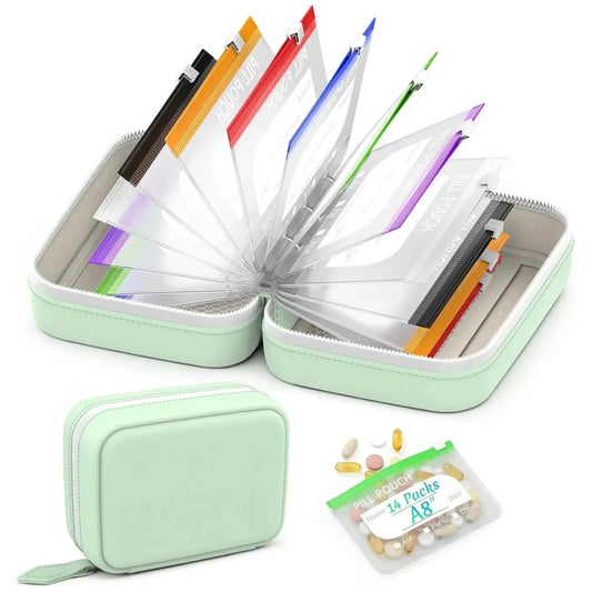 7-Day Waterproof Pill Organizer