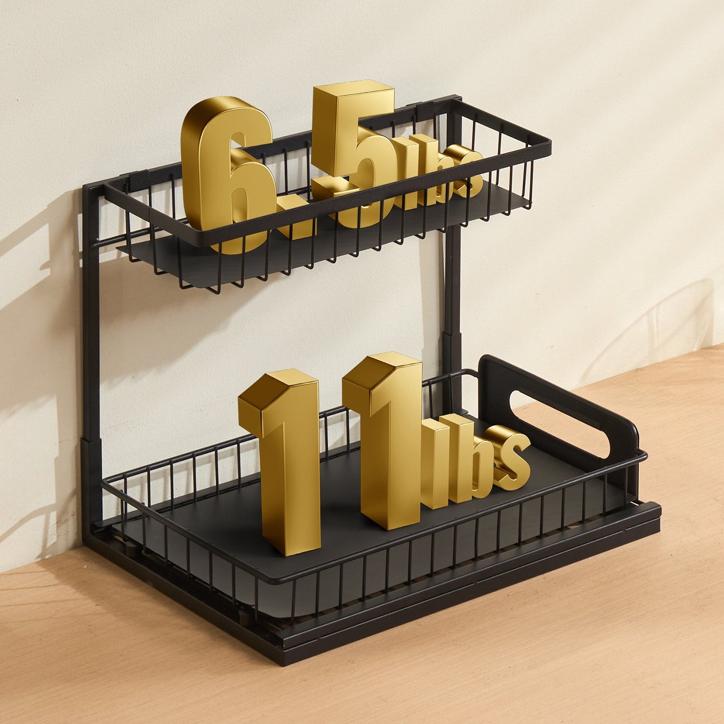 2-Tier Under Sink Pull-Out Organizer